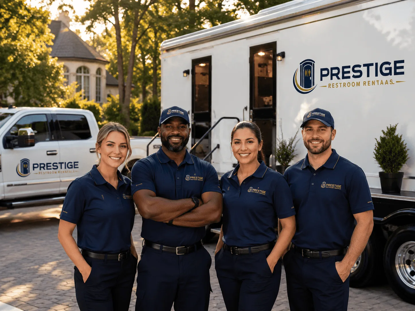 Trusted Luxury Portable Restrooms company in Colfax, NC